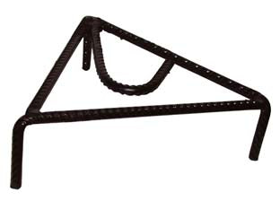 Treppiedi Triangolare Per Camino Cm.25