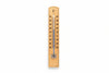 Termometro In Legno Per Interno Ed Esterno- - Cm.20X3,4X1,2 - 5 Blister Molletherm