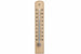 Termometro Legno Eco- - Scuro - Mm.200X36 - 5 Pezzi Molletherm