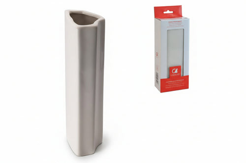 Umidificatore In Ceramica Incastro Bianco- - Cm.9X6X25H. - 14 Pezzi Il Coccio