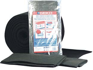 Filtro Per Cappe Ai Carboni Attivi- - Cm.50X100 - 5 Pezzi Geko