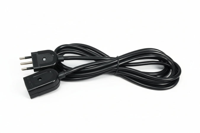 Prolunga Elettrica Lineare 3X0,75 Nera Mt.5 Syntesy