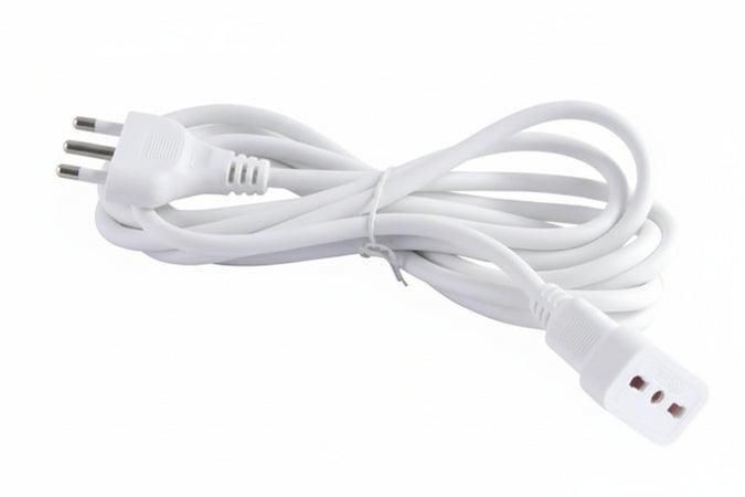 Prolunga Elettrica Lineare Bipasso 3X1 Bianca Mt.5 Syntesy