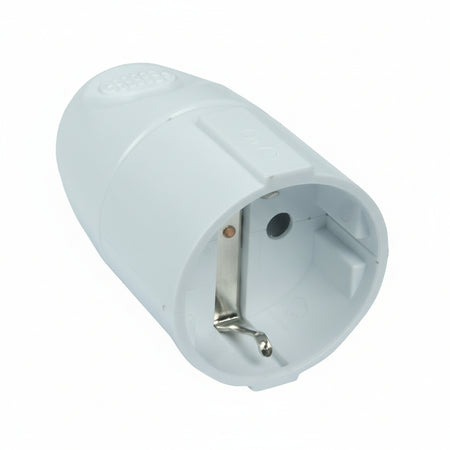 Presa Schuko 2P+T Bianca- - 16A Bianca - 10 Pezzi Syntesy