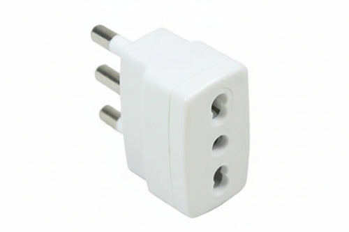 Adattatore Riduzione 2P+T Bianca- - Spina 16A E Presa 10/16A Bianca - 20 Pezzi Syntesy
