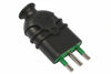 Spina Dritta 2 Poli + Terra Nera Hi-Pro- - Nera 10A 80101 - 5 Pezzi Fanton
