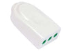 Presa Dritta 2 Poli + Terra 10A Bianca Linea Garanti- - Bianca 82560-E - 10 Pezzi Fanton