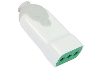 Presa Dritta 2 Poli + Terra 10A Bianca- - Bianca 81010 - 5 Pezzi Fanton