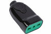 Presa Dritta 2 Poli + Terra Bipasso 10/16A Nera- - Nera 81001 - 5 Pezzi Fanton