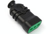 Presa Dritta 2 Poli + Terra Bipasso 16A Nera Hi-Pro- - Nera 81111 - 5 Pezzi Fanton