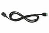 Prolunga Elettrica Lineare 3X0,75 Nera Mt.3 Fanton