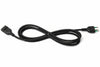 Prolunga Elettrica Lineare 3X0,75 Nera Mt.5 Fanton