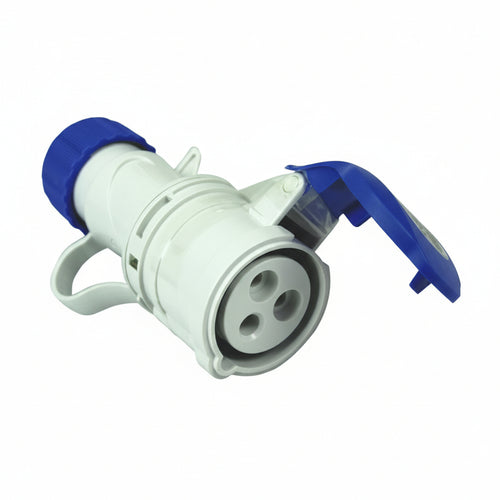 Presa Industriale Volante Argo Blu 2P+T Cee Ip44 16A Colore Blu 71100 Fanton