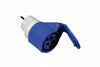 Adattatore Industriale Con Spina Schuko 16A E Presa Cee 309 16A Colore Blu 73001 Fanton