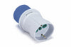 Adattatore Industriale Con Spina Cee 309 Ip44 E Presa Bipasso E Schuko 16A 73100 Fanton