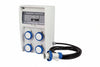 Quadro Elettrico Ulisse Asc Portatile 4 Prese Industriali Ip67 Mm.177X250X403H. Colore Grigio 74329 Fanton