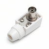 Presa Coassiale Tv A Squadra Mm.9,5- - Bianca 32050 - 10 Pezzi Fanton