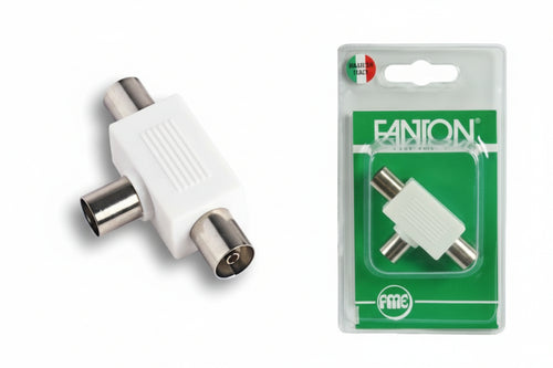 Presa Multipla Tv A 2 Uscite In Blister- - Mm.9,5 37060 - 2 Blister Fanton