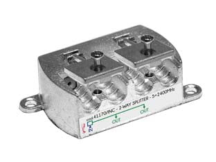 Partitore Da Incasso Terrestre E Satellitare- - 1 Ingresso - 2 Uscite - 1 Blister