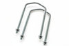 Kit Fissaggio Palo Tv Per Supporti Parabola- - Mm.75X85H. - Dado Ø Mm.13 - 10 Pezzi