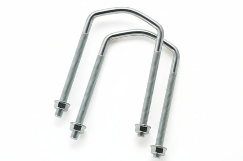 Kit Fissaggio Palo Tv Per Supporti Parabola- - Mm.75X85H. - Dado Ø Mm.13 - 10 Pezzi