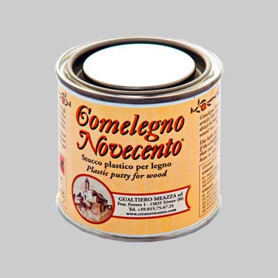 Stucco Per Legno 'Comelegno' 250 Ml - Noce Scuro - Cera Novecento