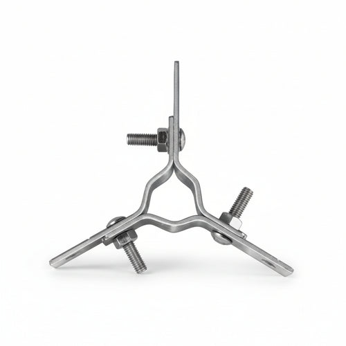 Incroci Per Fissaggio Pali Tv - 10 Pezzi