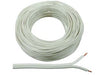 Cavo Elettrico Bipolare Bianco H03Vvh2-F- - 2X Mmq.0,75 Colore Bianco - 100 Mt