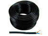 Cavo Elettrico Bipolare Similgomma Nero H05Vv-F- - 2X Mmq.1 Colore Nero - 100 Mt