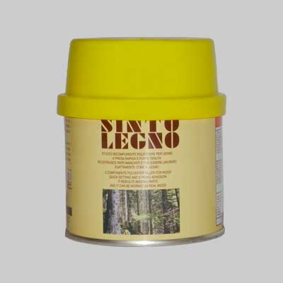 Stucco Per Legno 'Sintolegno' 375 Ml - Scuro - Sintolit