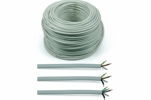 Cavo Elettrico Multipolare Cpr- - 4X Mmq.1,5 Colore Grigio - 100 Mt