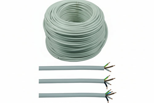Cavo Elettrico Multipolare Cpr- - 5X Mmq.1,5 Colore Grigio - 100 Mt