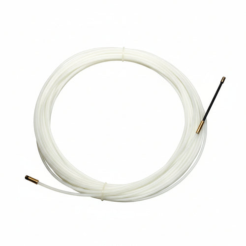 Sonda Passacavo Nylon Codolo In Ottone- - Mt.10 - Ø Mm.3 - 1 Blister Syntesy