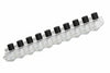 Connettori A Pipa- - Mm.16 In Stecca Pz.10 - 5 Pezzi