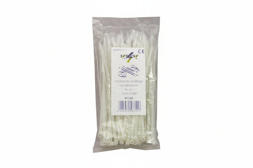 Fascette Nylon Naturale- - Mm.3,6X280 - 1 Busta Syntesy