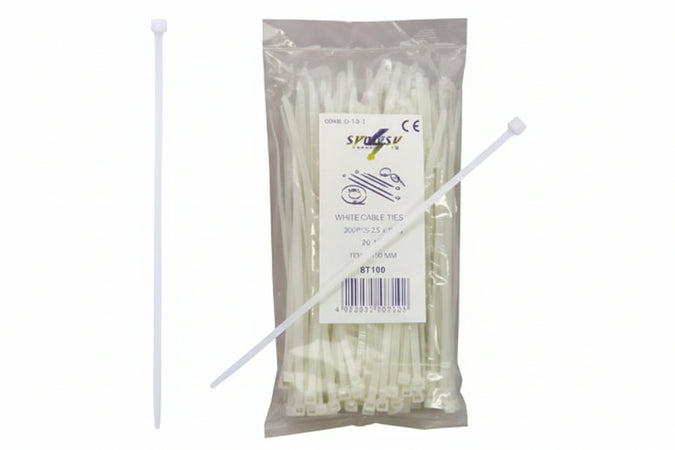 Fascette Nylon Naturale- - Mm.4,6X280 - 1 Busta Syntesy