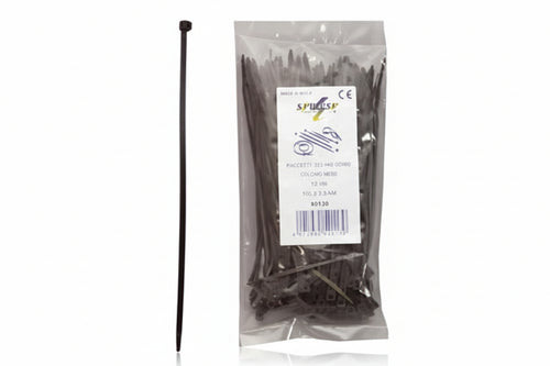 Fascette Nylon Nere- - Mm.2,5X140 - 1 Busta Syntesy