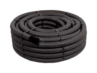 Tubo Corrugato Doppia Parete Per Cavidotto- - Ø Mm.63 In Rotoli Da Mt.50 - 50 Mt