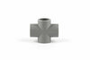 Manicotto A T Per Canalina A Tubo Ispezionabile Reversibile- - Ø Mm.25 - 25 Pezzi