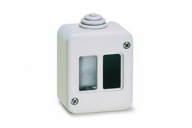 Scatola Portafrutti Da Parete 2 Posti Ip40- - (1402) - 8 Pezzi Marlanvil