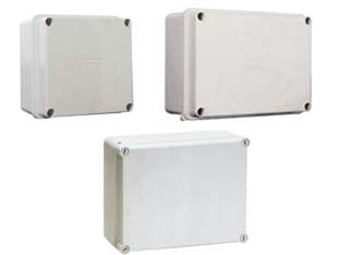 Scatola Stagna Con Coperchio E Pareti Lisce Mm.300X220X120 Viti Nylon (012.A.Pl) Ip66 Marlanvil