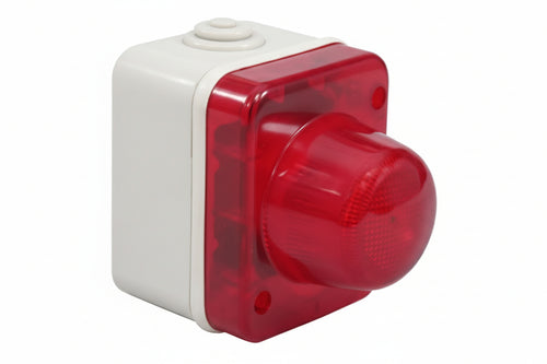 Segnalatore Statico A Parete Rosso Mm.64X60X80H. (1580.R) Marlanvil