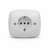 Placca Presa Schuko 16A+T Venus- - Mm.76X76 (1820.D) - 10 Pezzi Marlanvil