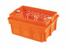 Scatola Da Incasso Con Inserti In Metallo Senza Coperchio- - 6 Posti Tipo 506 - Mm.168X63X53 - (1706) - 14 Pezzi Marlanvil