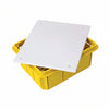 Scatola Di Derivazione Da Incasso Con Coperchio Ip40- - Mm.198X118X73 - (1615.N) - 4 Pezzi Marlanvil