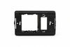 Supporto Per Placche Per Presa Schuko + 1 Posto- - Presa Schuko + 1 Posto - 10 Pezzi