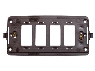 Supporto Per Placche 4 Posti- - 4 Posti - 4 Pezzi