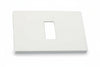 Placca 1 Posto Venus- - Mm.115X80H. - (1861.1F.B) - 20 Pezzi Marlanvil