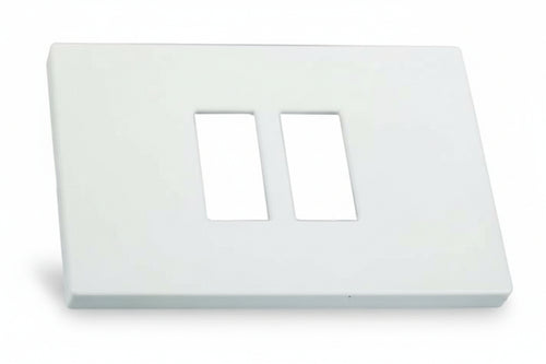 Placca 2 Posti Ravvicinati Venus- - Mm.115X80H. - (1867.2F.B.) - 20 Pezzi Marlanvil