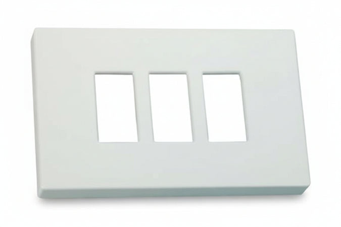 Placca 3 Posti Venus- - Mm.115X80H. - (1863.3F.B.) - 20 Pezzi Marlanvil
